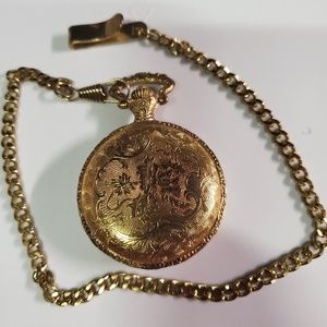MILAN Pocket Watch & Watch Chain....
